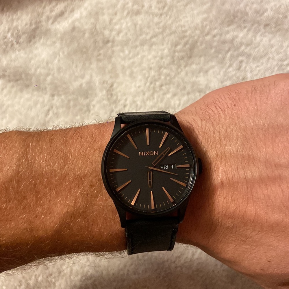 Nixon Watch/Sentry Black